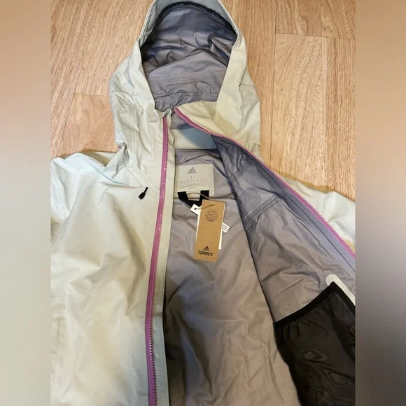 Adidas Terrex women’s Gore Tex ski and snowboard shell jacket size Large - Picture 10 of 11